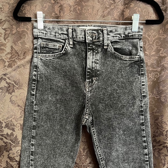 Topshop Jamie Stretchy Acid Wash Jean Preowned Size W28 L30 - Picture 4 of 9